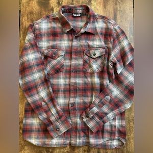 Vans mens flannel size medium